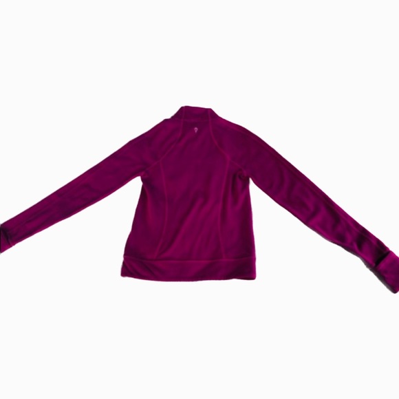 IVVIVA | 8 | Girl’s Perfect Your Practice Magenta Multicolor Zip Track Jacket - Picture 9 of 12